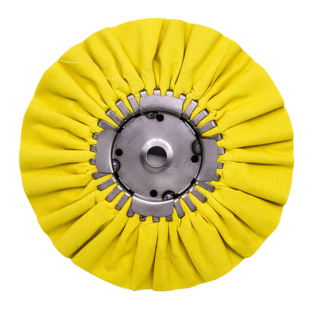 9" Airway Buffing Wheel with Center Plate