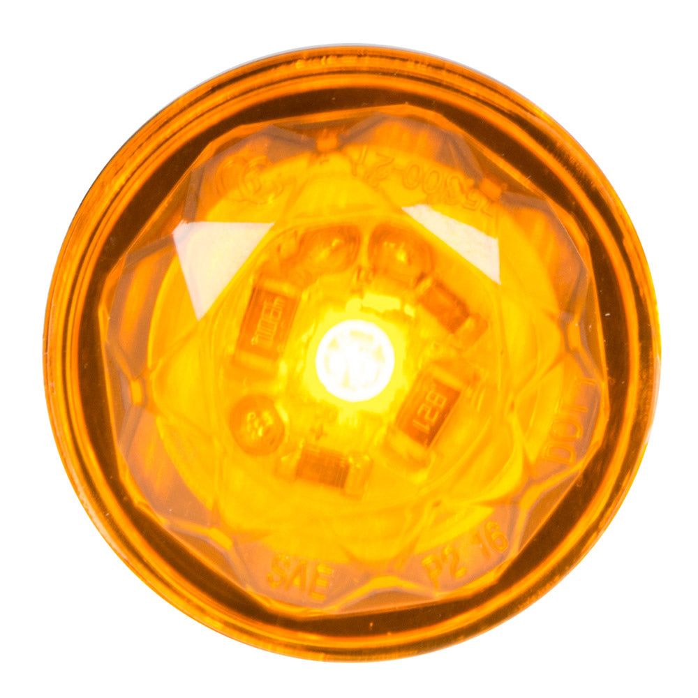 1" 1 LED Diamond Lens Dual Function Light