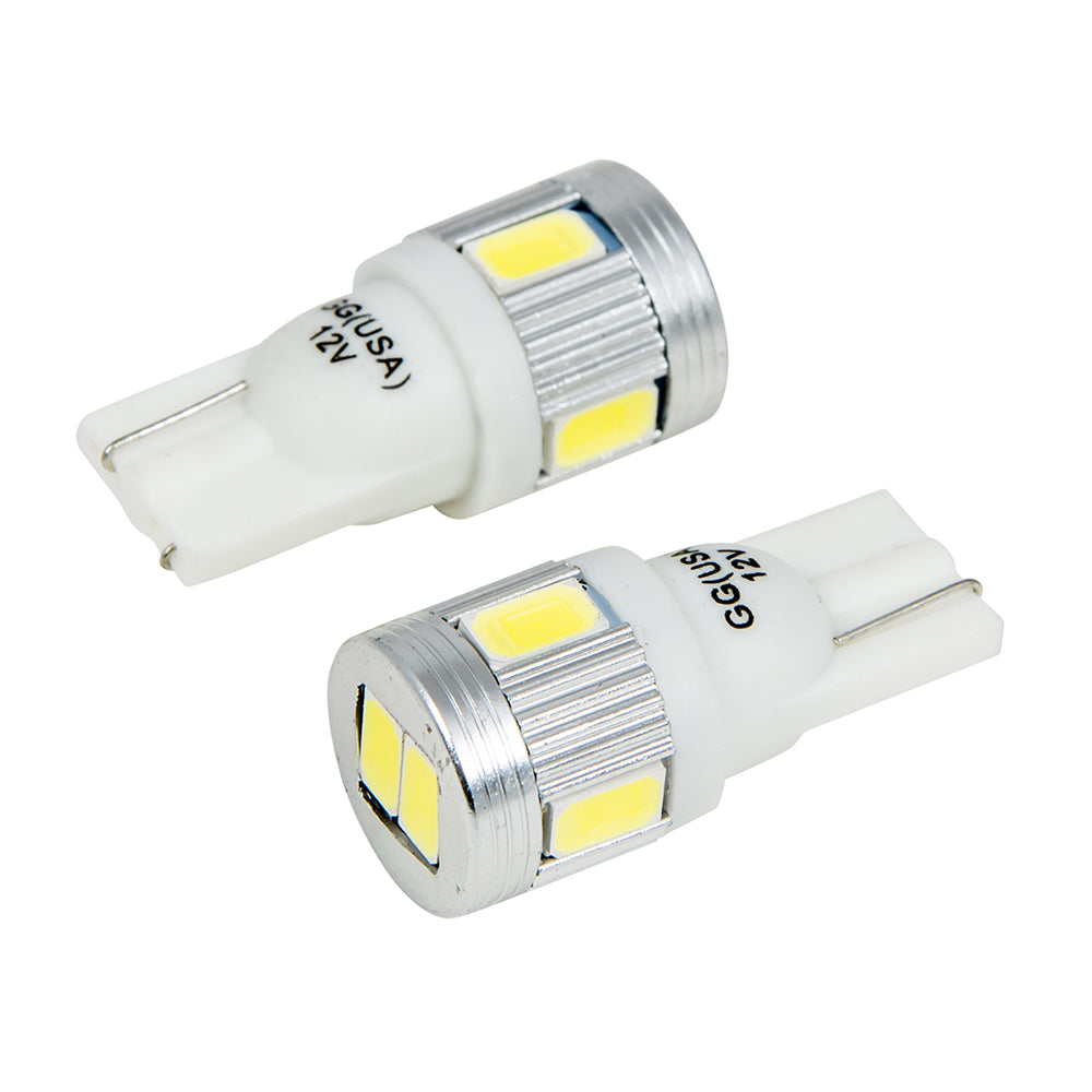 6 LED 194, 168 Tower Style Light Bulbs