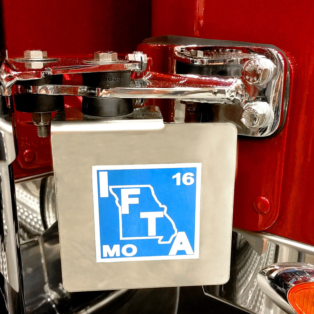 Exhaust Mount Permit Holder