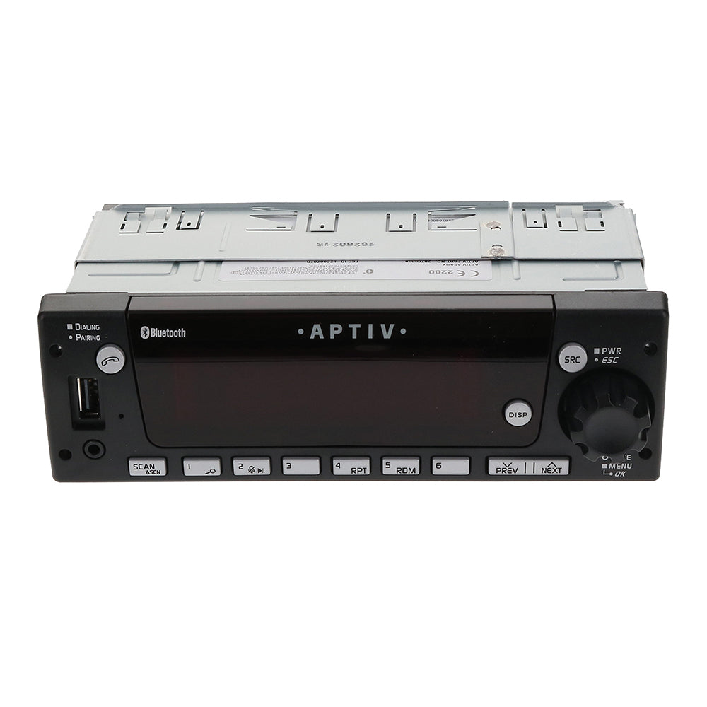 Aptiv Heavy-Duty Radio AM/FM/WB with Integrated Bluetooth ® Mic
