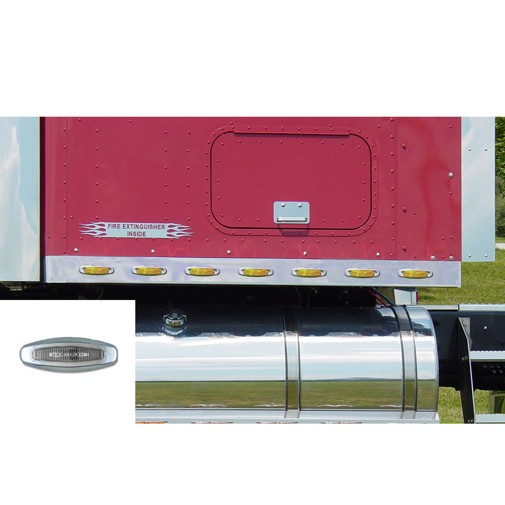 INTL 51" Pro Sleeper Panel Amber/Clear Crew Lights