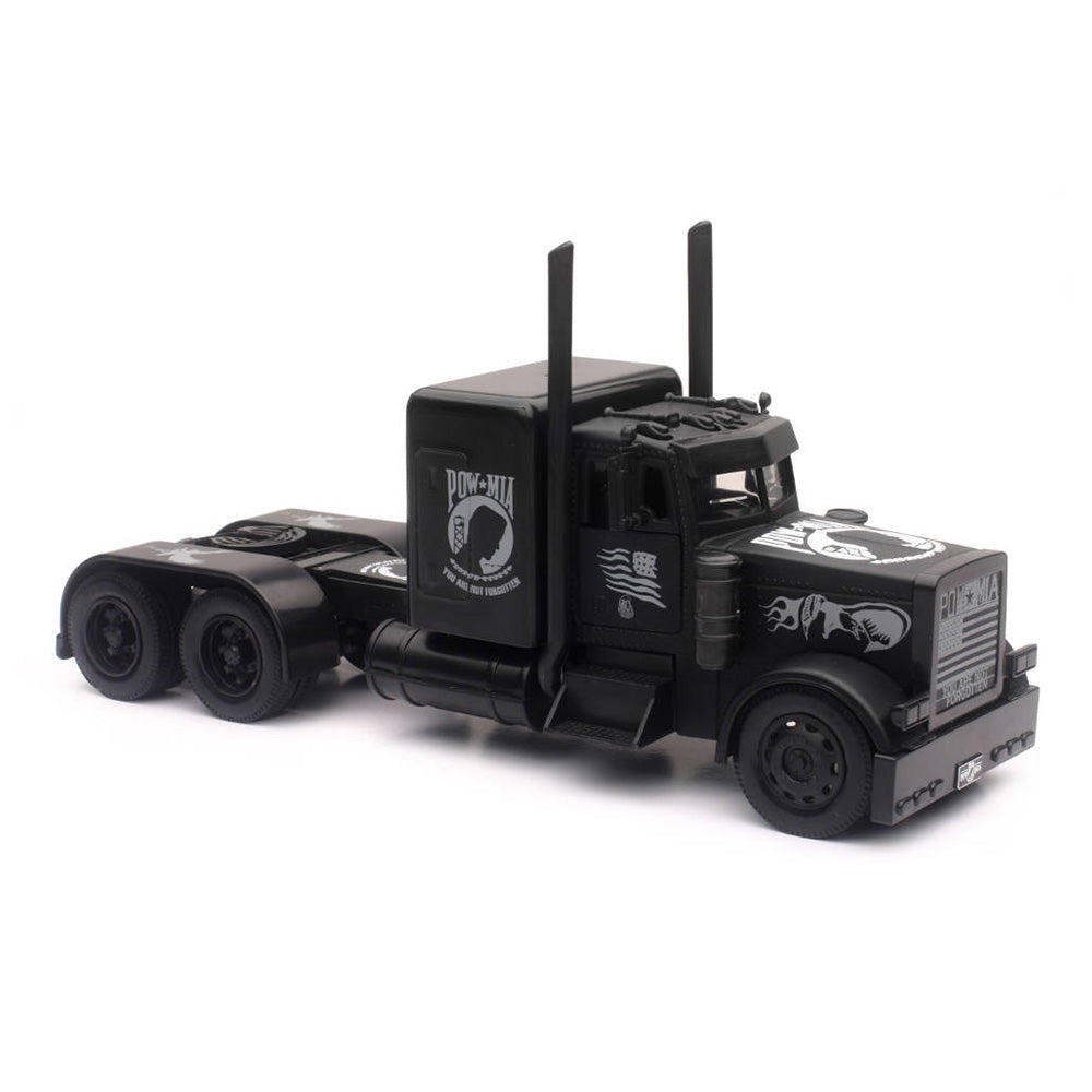 Peterbilt POW MIA Black Out Truck