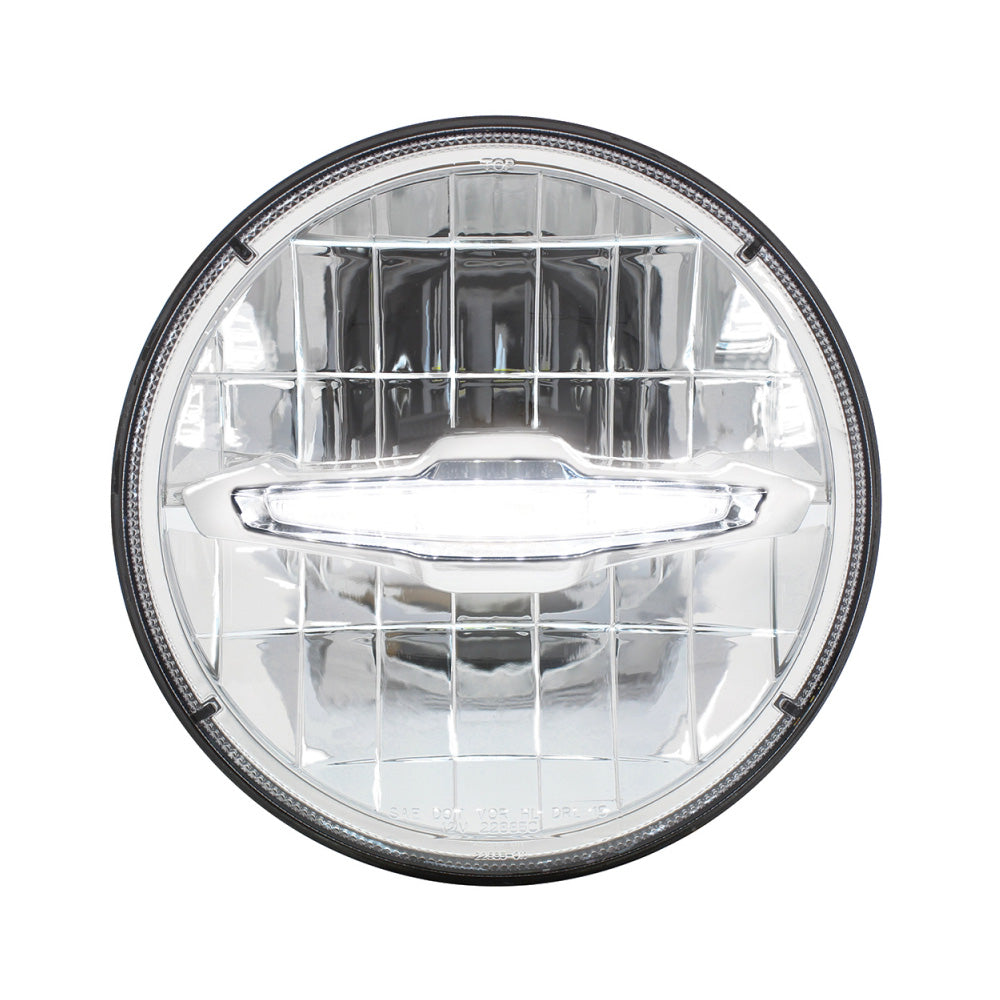 7" LED Headlight with LED Light Bar