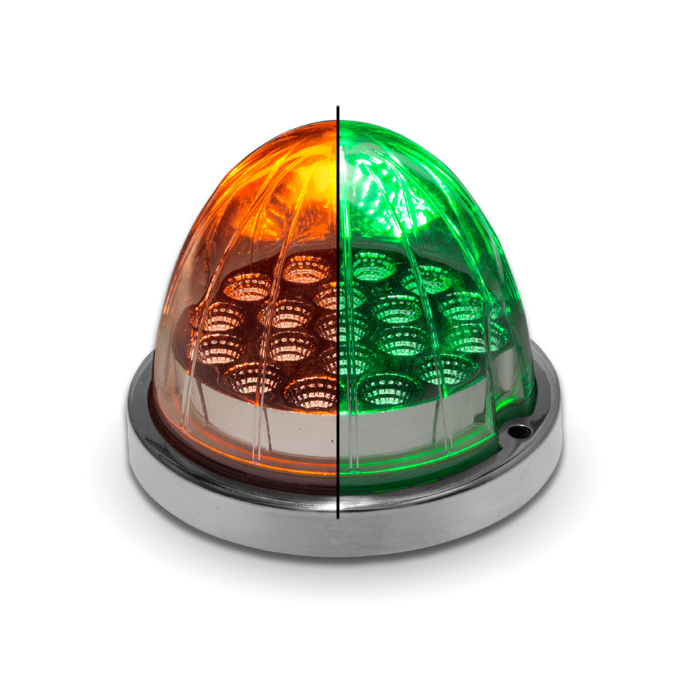 Watermelon Flush Mount Dual Revolution LED Light