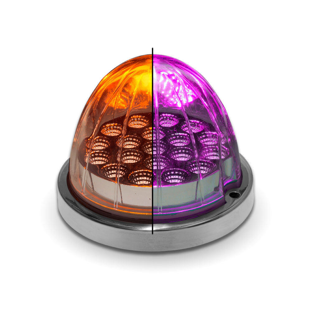 Watermelon Flush Mount Dual Revolution LED Light