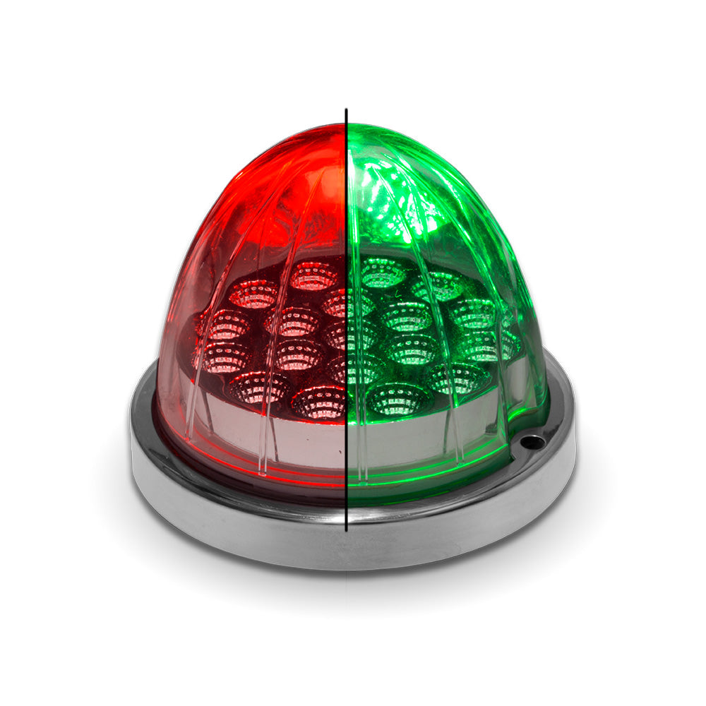 Watermelon Flush Mount Dual Revolution LED Light