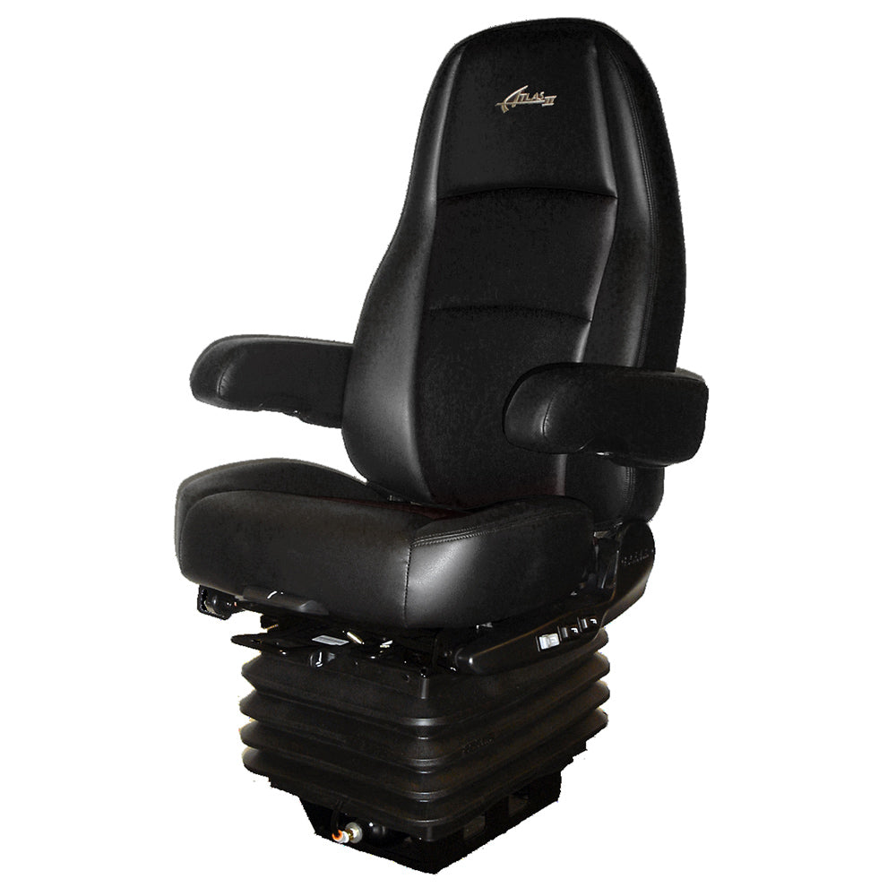 Atlas II ActiveVRS Truck Seat, Black Ultraleather