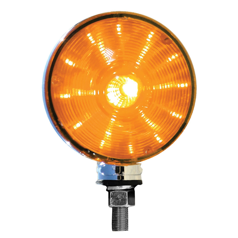 4" Old School Double Face LED Light