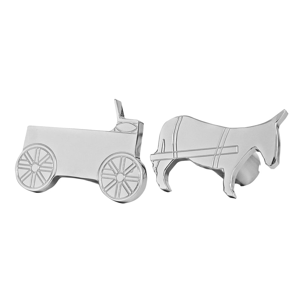 Donkey and Cart Shaped Air Valve Knobs
