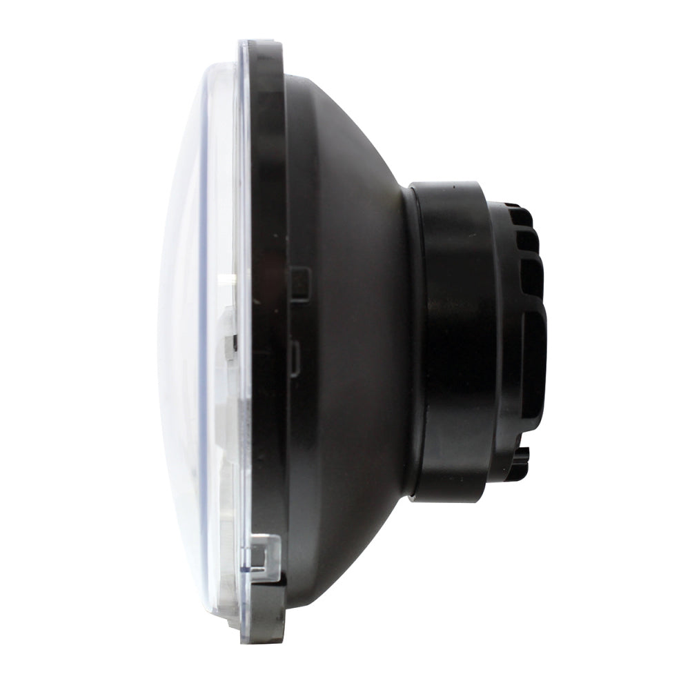 5-3/4" Silver 8 High Power LED Headlight