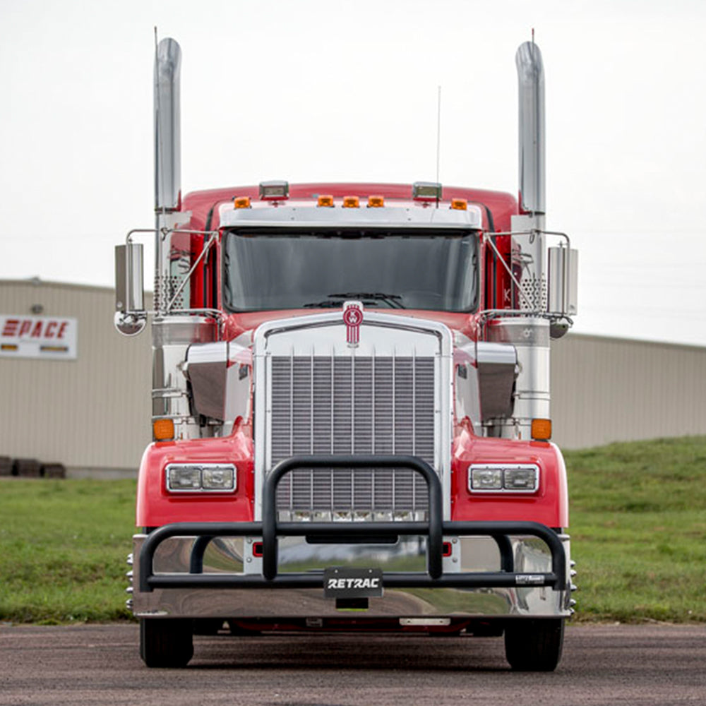 Tuff Guard II Black Bumper Guard with 15-Degree Bend