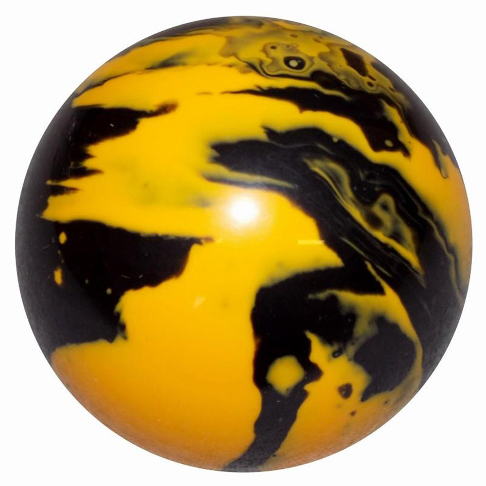 Black and Yellow Marbled Tractor/Trailer Air Valve Knob