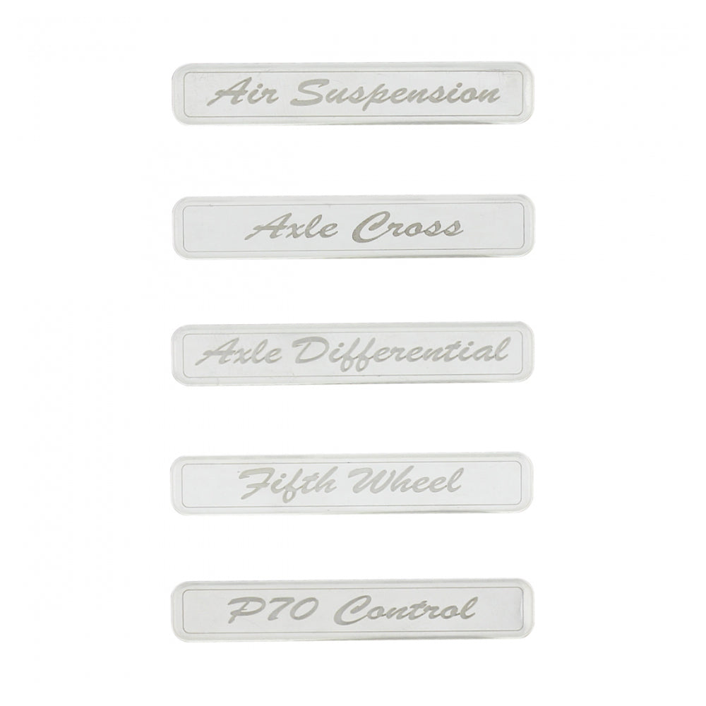 Peterbilt 567, 579 Chrome Multi-Rocker Switch Cover