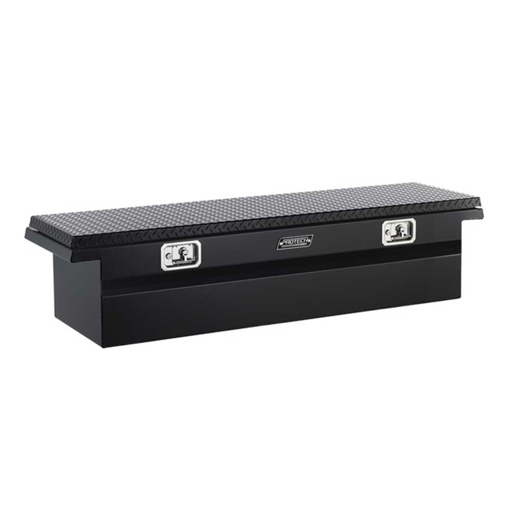 70" Pickup Truck Low Pro Black Cross Body Tool Box