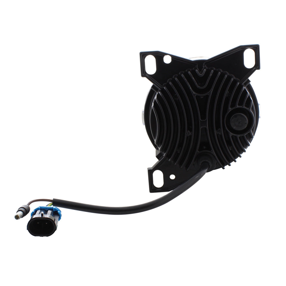 4-1/4" Black LED Fog Light with LED Light Bar