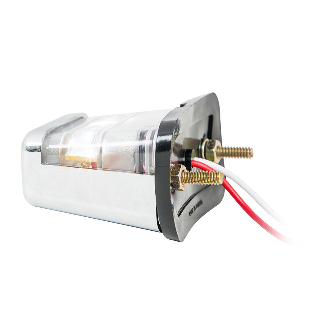 Rectangular 2 LED License Light, Stud Mounted