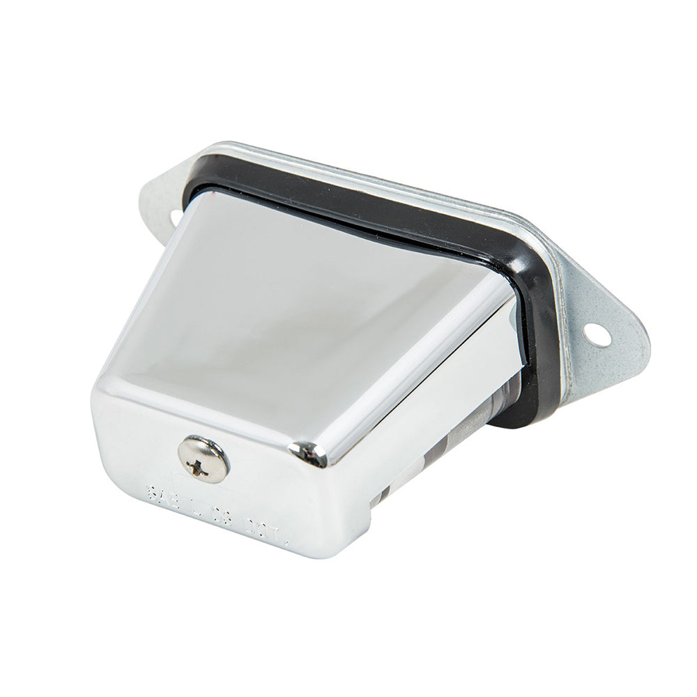 Rectangular 2 LED License Light, Screw Mounted
