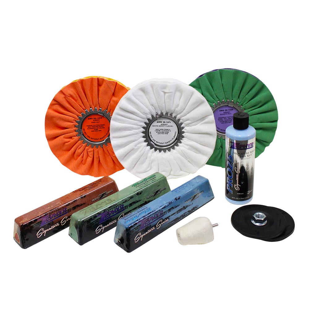 Zephyr Ultra Shine Signature Series Polishing Kit