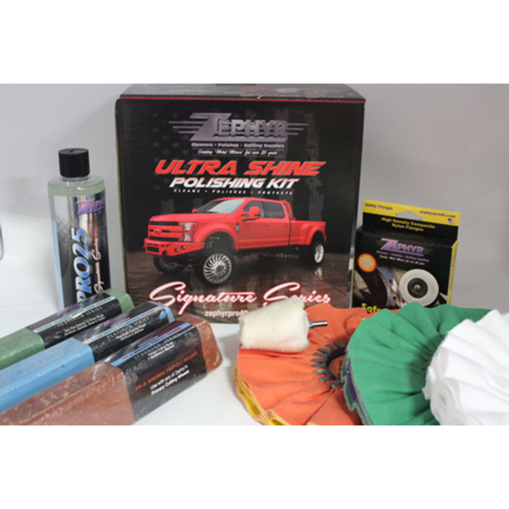 Zephyr Ultra Shine Signature Series Polishing Kit