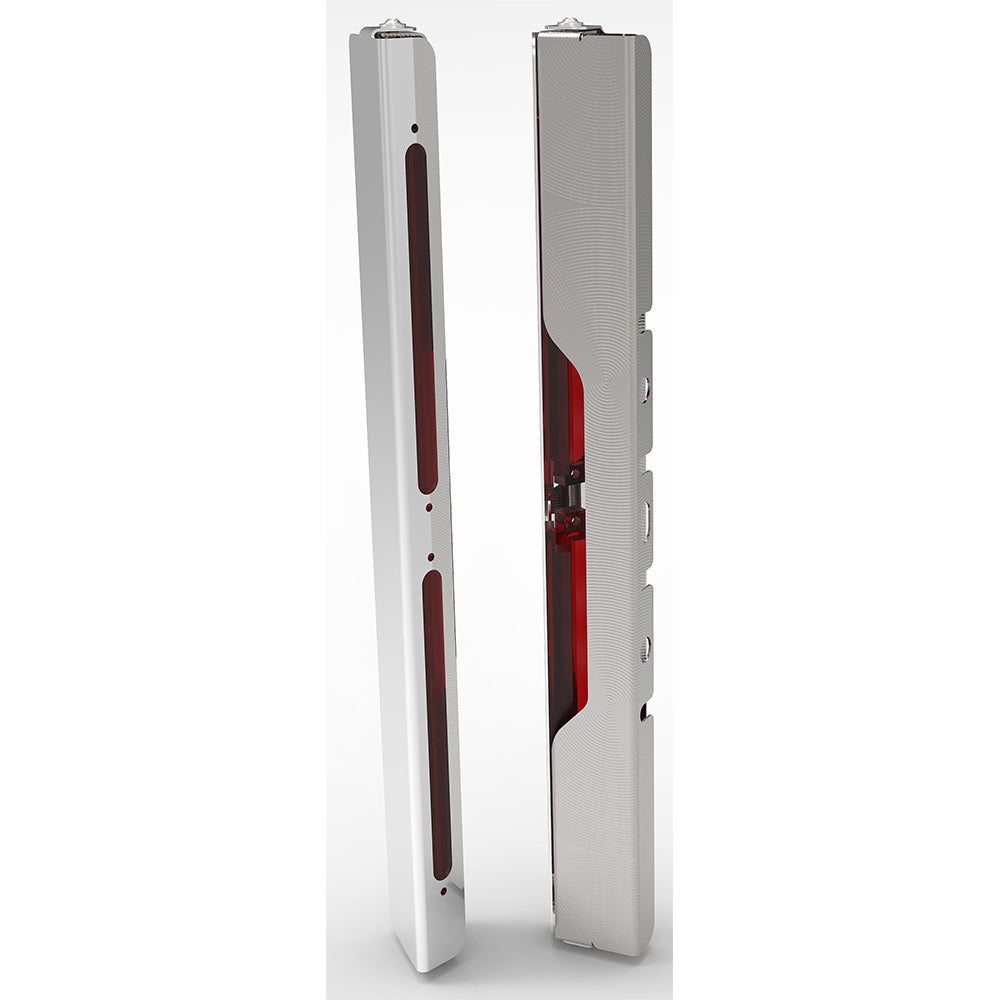 Backlit Rear Air Cleaner Light Bars for Peterbilt 15" Donaldson