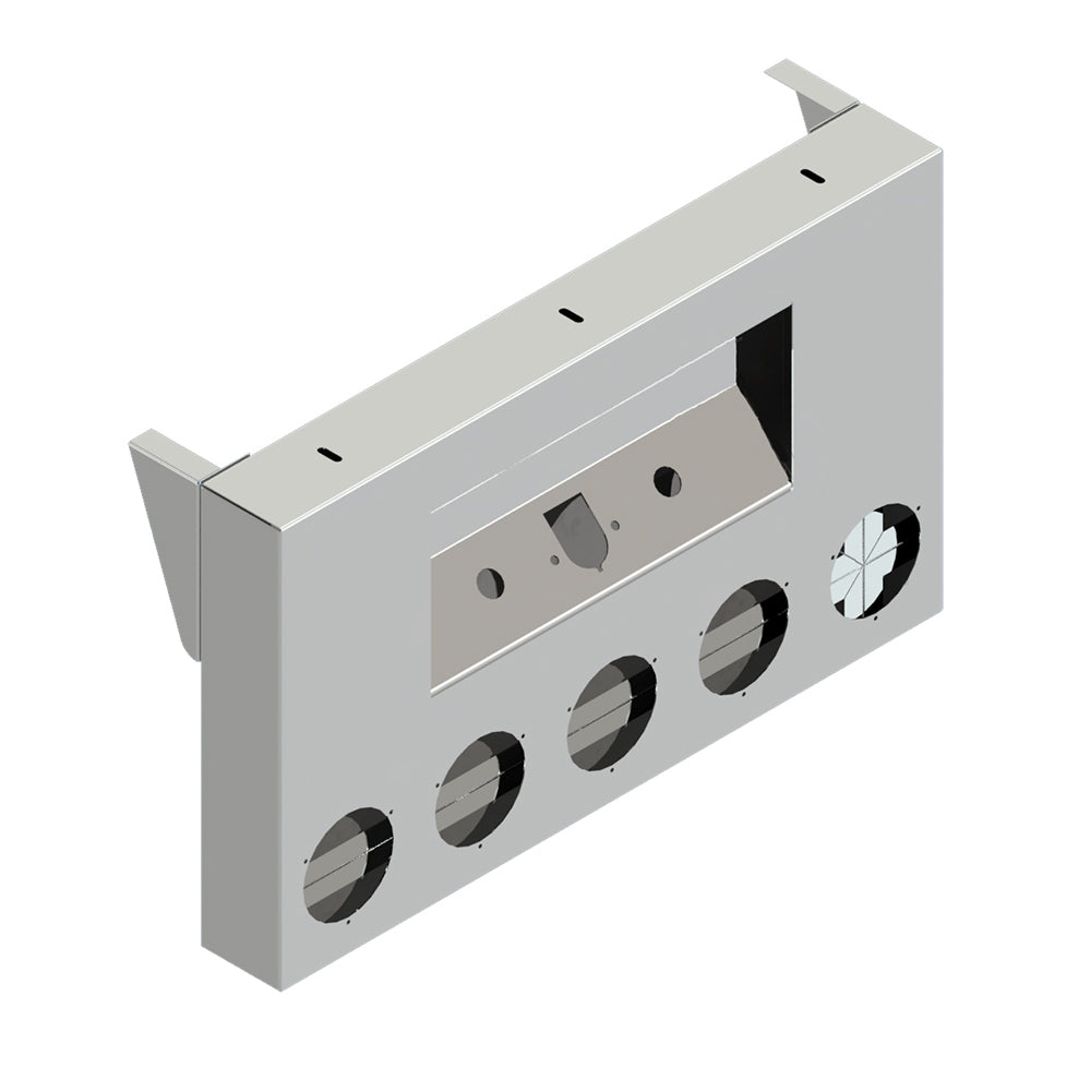 20" Rear Center Panel with Air Line Box