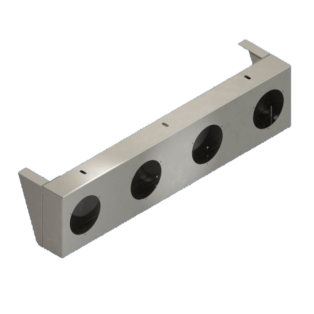 8.5" Rear Center Panel with 4" Cutouts