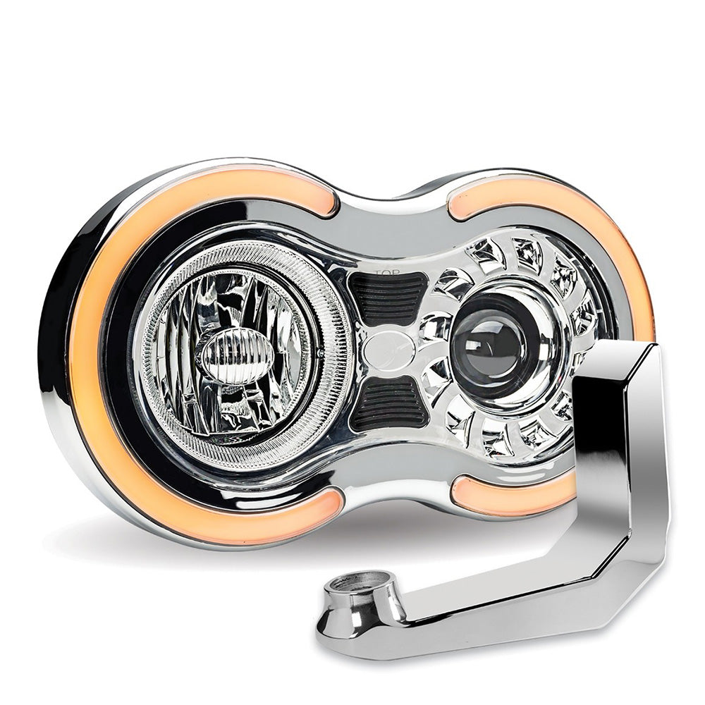 Retro LED Headlight with Bracket