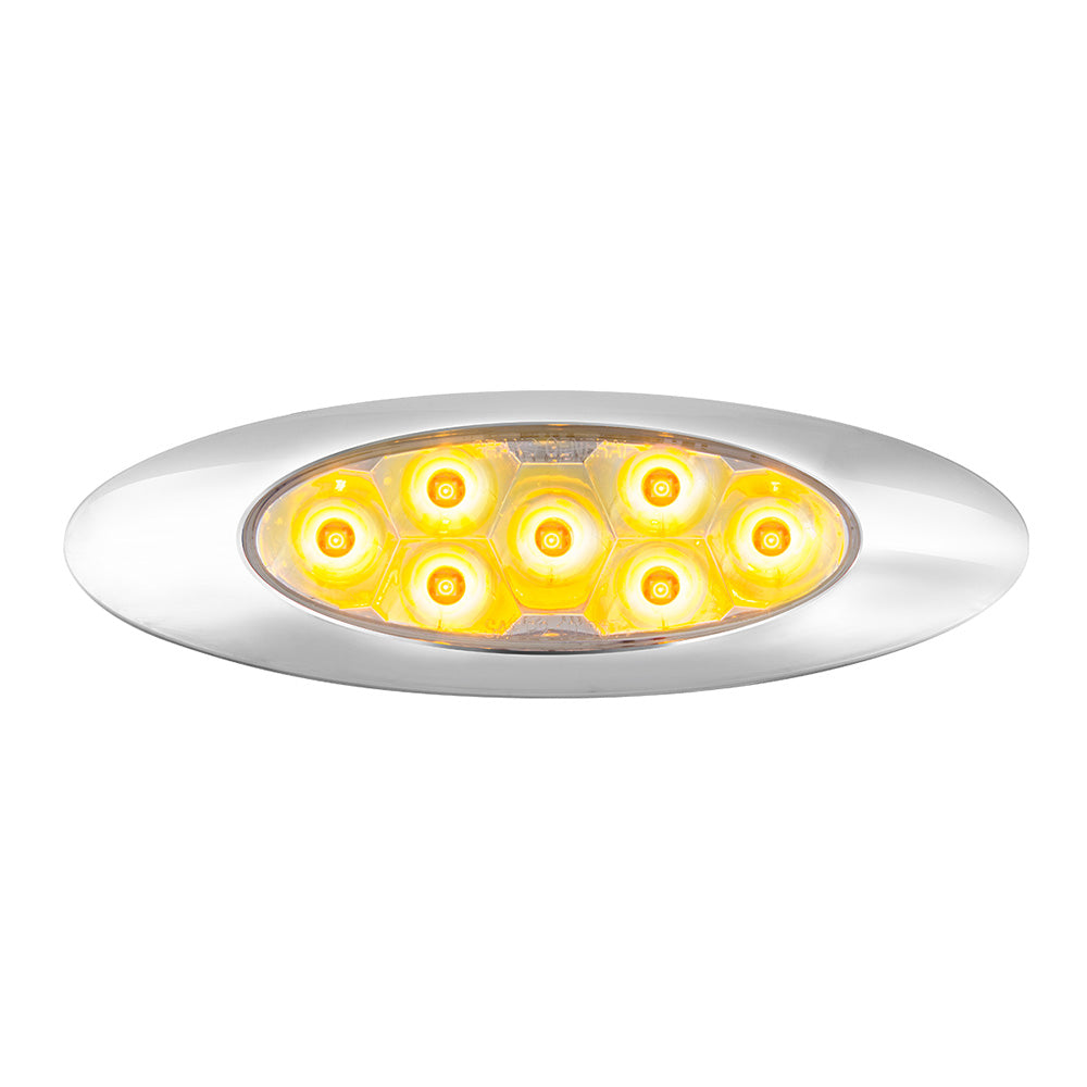 6-5/8" 7 LED Ultra Thin Pearl Y2K Dual Function Light