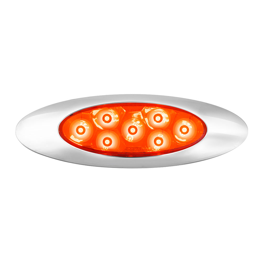 6-5/8" 7 LED Ultra Thin Pearl Y2K Dual Function Light