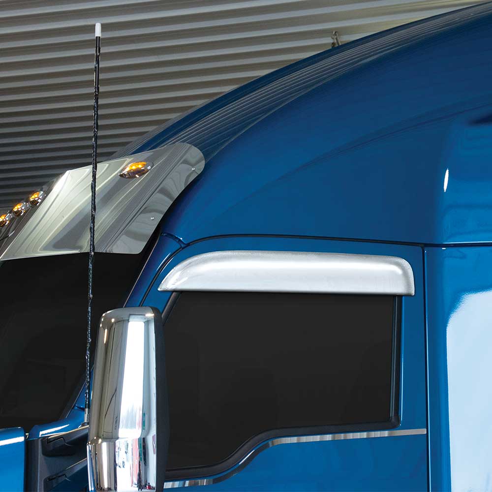 Chrome Belmor Chop Tops Side Window Deflectors