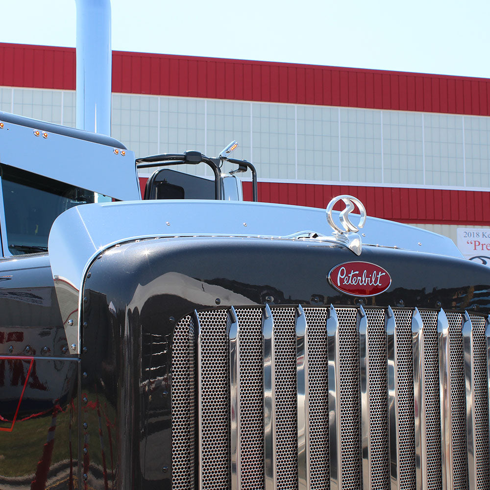 Kenworth T680 Stainless Steel Hood Shield