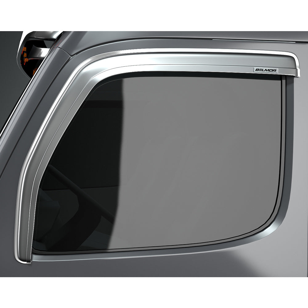 International LT Chrome Ventvisors