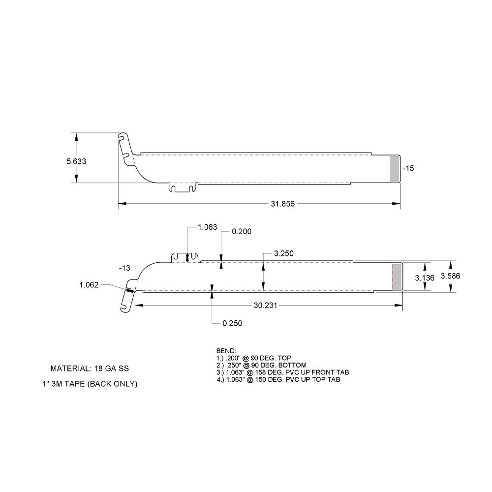 Western Star 4900 Window Chop Tops