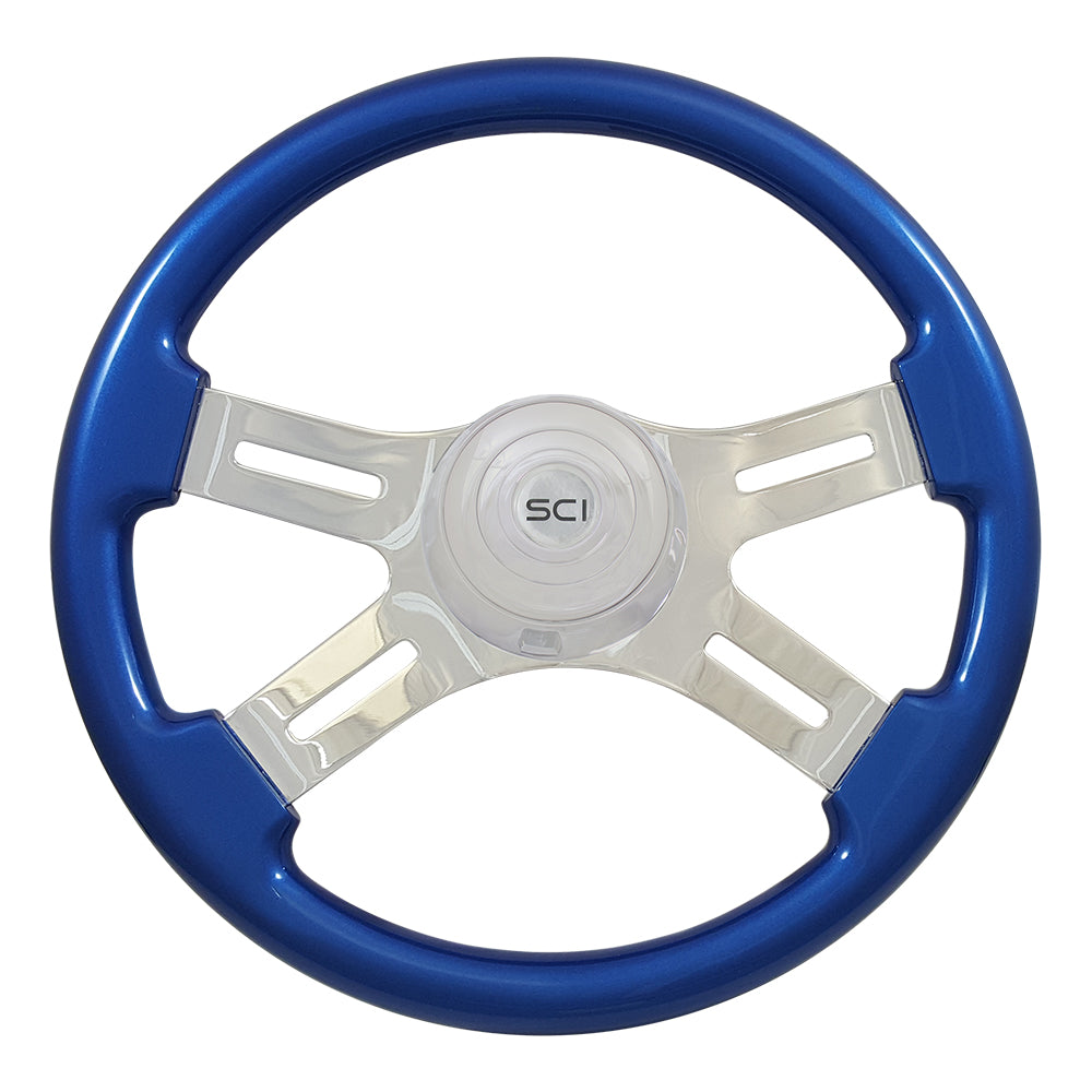 16" Classic Painted Wood Steering Wheel