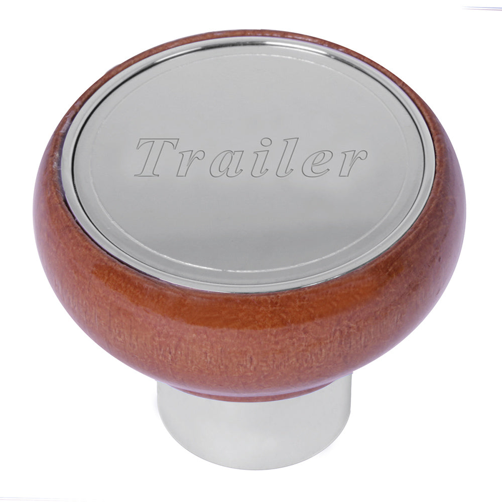 Wood Trailer Air Valve Knob - Thread On