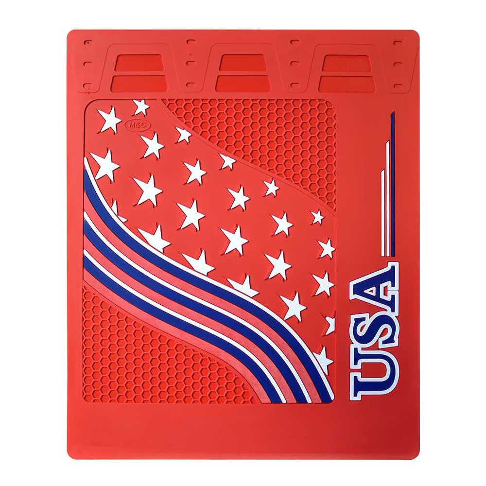 24" x 30" Red Stars and USA Mud Flaps (PR)