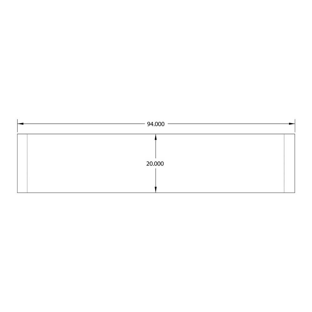 Kenworth W900 Stainless Steel Mitered End Premium Bumper