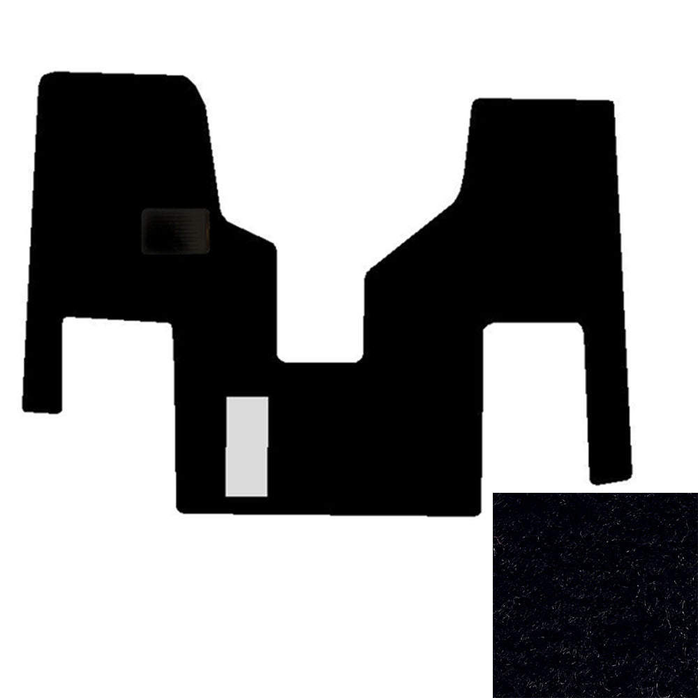 1-Piece Premium Floor Mat for Freightliner Cascadia in Black