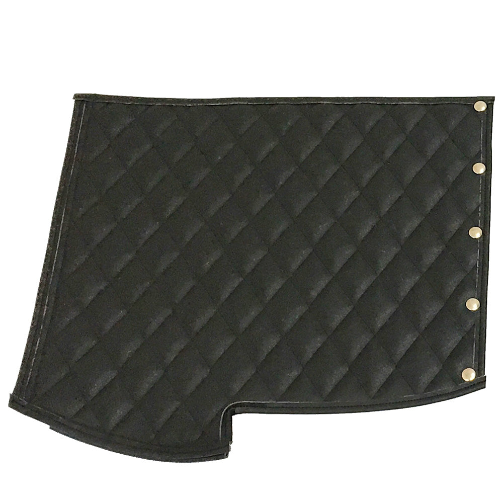 Peterbilt 379 Black Quilted Fender Guards