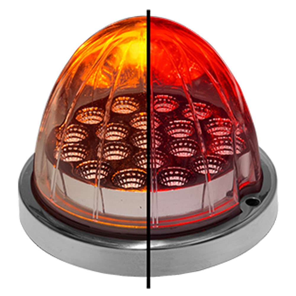 Watermelon Flush Mount Dual Revolution LED Light