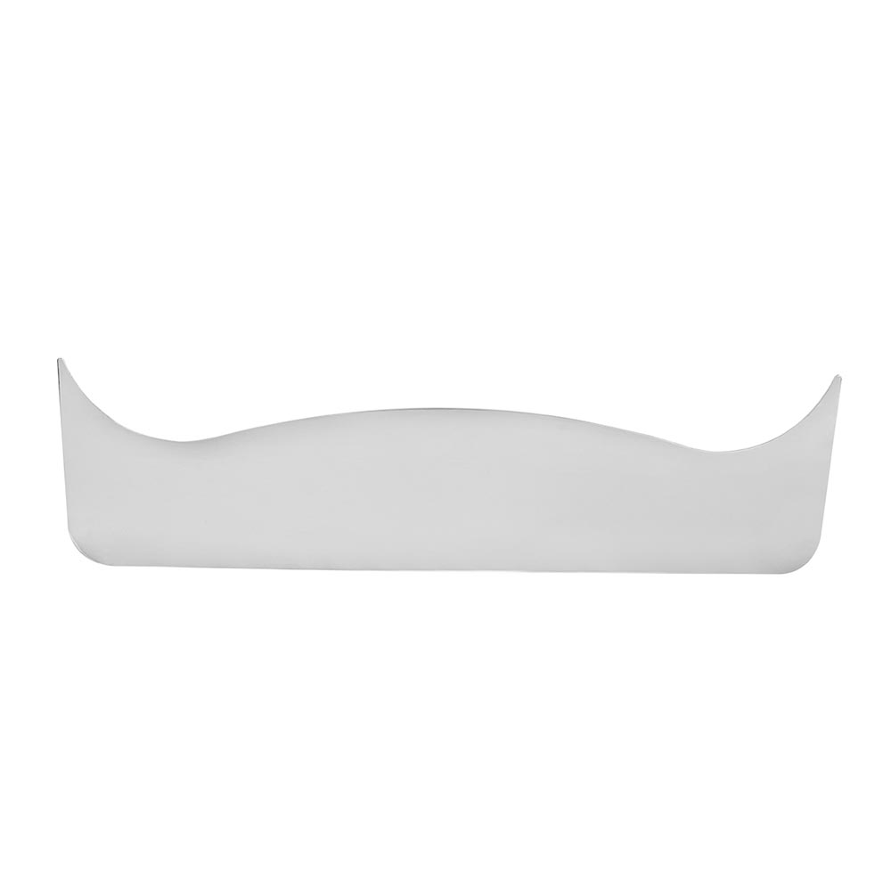 Chrome Mud Flap Weight w/Horns 6-1/4" x 24" 4-Stud