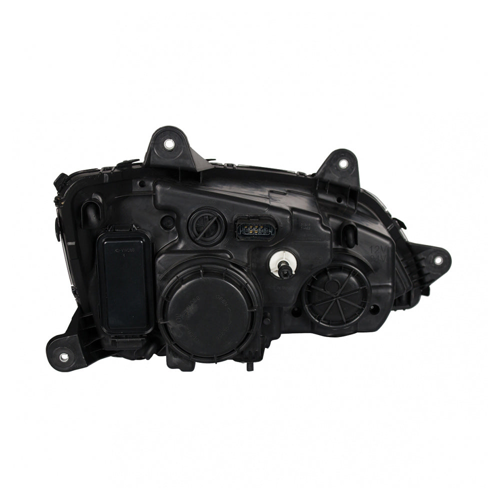Kenworth T660 Blackout Headlight with LED Position Light and Turn Signal