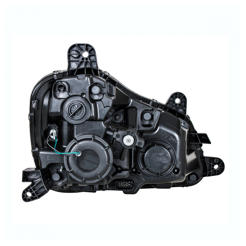 Kenworth T680 Chrome Headlight with LED Position Light (2013-2021)