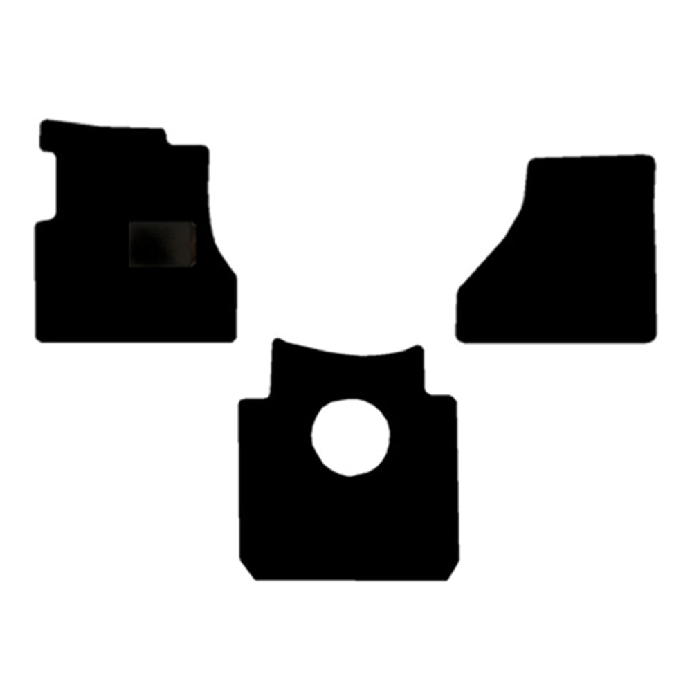 3-Piece Premium Floor Mat Set for International