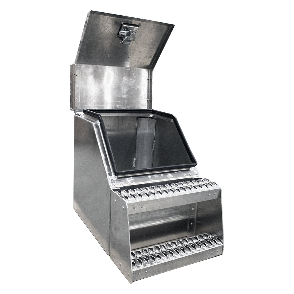 16" Wide Mouth Step Box with Smooth Door