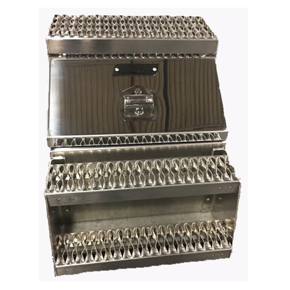 24" Wide Mouth Step Box with Smooth Door