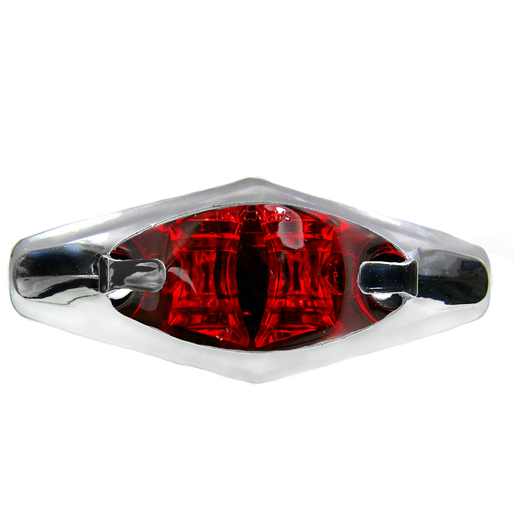 4-1/2" 2 LED Dragon Eye Marker Light 2 Wires