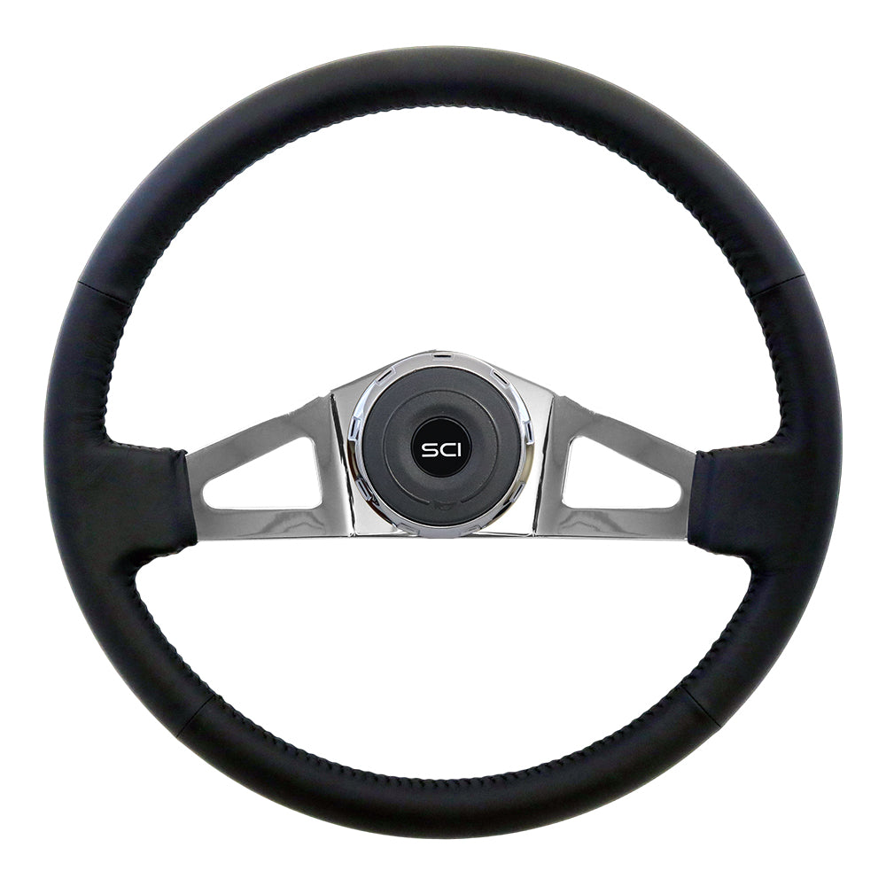 18" Manchester Leather Steering Wheel