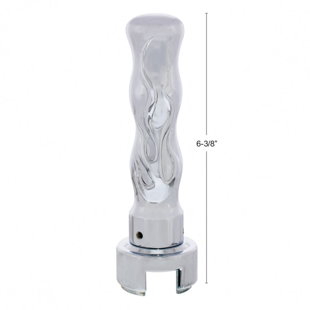 13/18 Speed Chrome Flame Shifter Knob